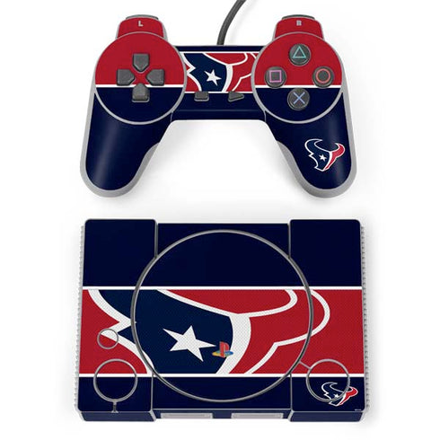 NFL Houston Texans Zone Block PlayStation Classic Bundle Skin
